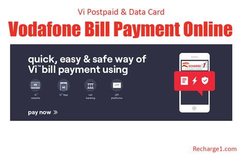 vodafone bill payment online billdesk